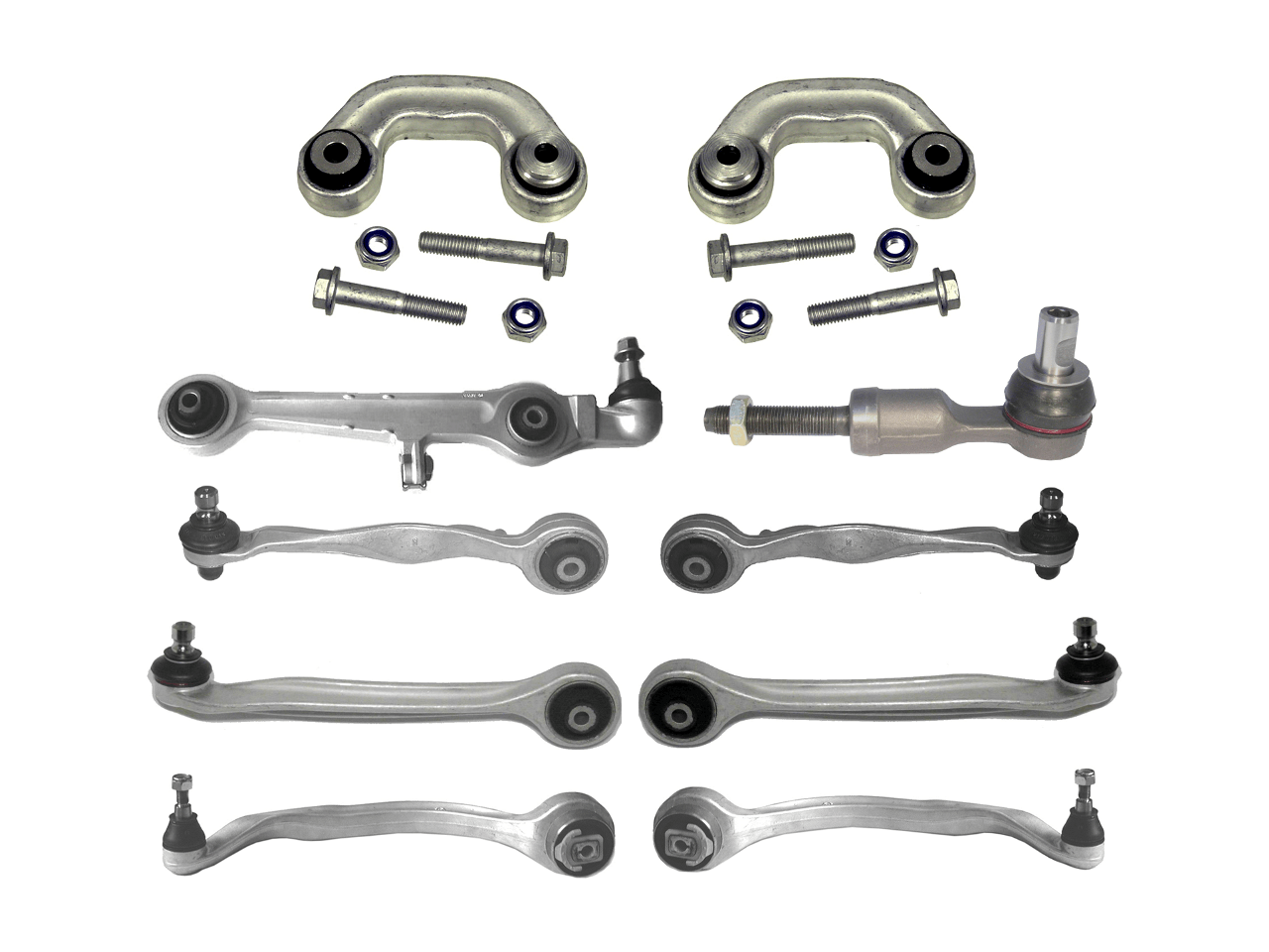 Part chassis v steering sway bar links and steering kits